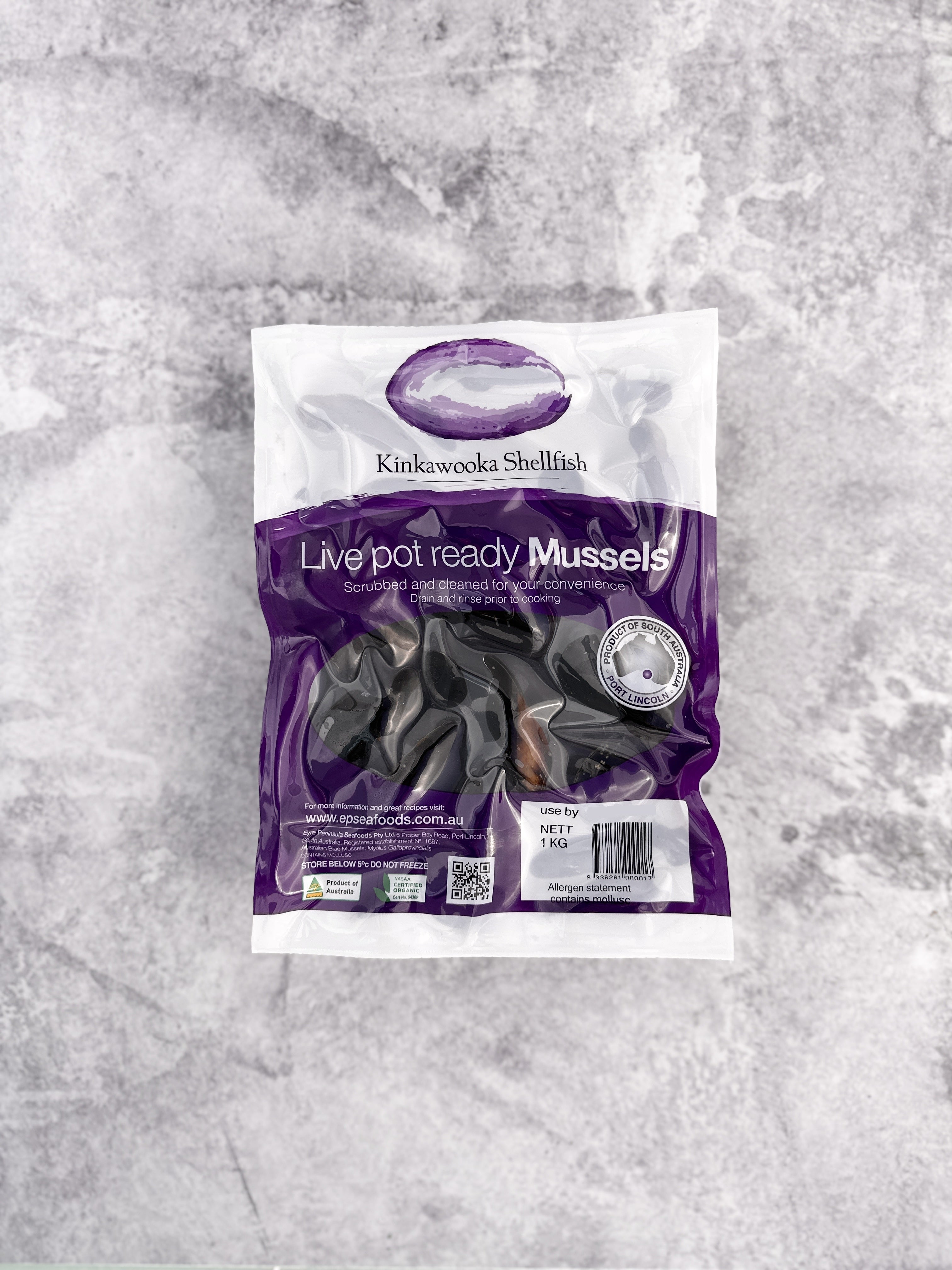 Live Black Mussels Dawson's Oyster Supplies