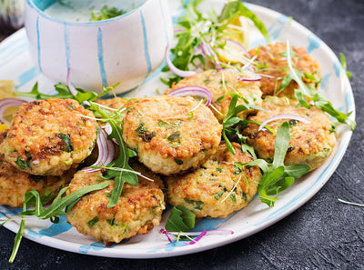Recipe: Australian Blue Swimmer Crab Cakes with Dill Mayonnaise
